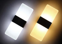 Lámpara De Pared Moderna Y Sencilla De Acrílico Para Iluminación Interior De Dormitorio Sala De Estar Pasillo Luz LED Incluida Instalación En La Pared - details 2