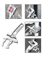 Juego De Reparación Universal 6-68mm Llave De Mano Para Baño Herramienta De Tubería Con Abertura Grande Llave Ajustable De Acero Inoxidable Para Reparación Doméstica - details 2