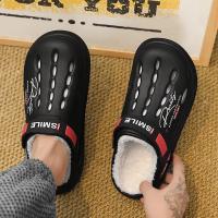 Zapatillas De Invierno Para Hombre Suaves Y Cálidas De Peluche Interior Para Dormitorio Calzado De Algodón EVA Clogs Confortables Tallas 38-45 - details 24