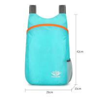 Mochila Plegable Para Deporte Y Viajes Unisex Ligera Y Fácil De Almacenar Bolsa Portátil De Ocio Exterior Estilo Casual - details 8