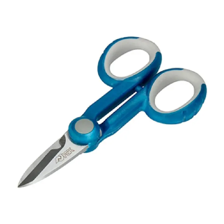 Tijeras de Electricista Ferrestock Azul Acero Inoxidable Suave 138 mm - 1
