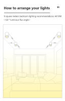 Lámpara De Techo LED 10W 15W Instalación Superficial Para Iluminación De Dormitorio Luz De Spot LED 220V Negra Material Aluminio - details 10