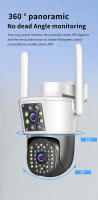 Cámara PTZ Wifi 4K 8MP Dual Lente Vigilancia CCTV IP Visión Nocturna Inteligencia Artificial Rastreo Automático Exterior - details 7