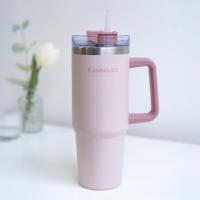 Flamingueo Vaso Termico - Taza Termo Acero Inoxidable Termo Cafe Para Llevar Bebidas Frías 24h y Calientes 10h Botella Termica 0,9 Litros - details 3