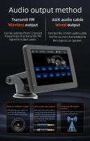Juguete Inteligente Portátil BQCC 7 Pulgadas Carplay MP5 Soporta Android Auto Bluetooth Universal 2din Reproductor Multimedia Para Coche - details 9