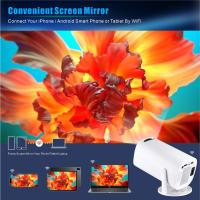 BIT Proyector Portátil 2025 Nueva 4K Android 11 Dual Wifi6 200 ANSI Allwinner H713 BT5.0 1080P 1280*720P Para Cine En Casa Y Exterior - details 5