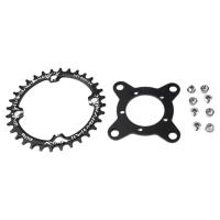 Adaptador De Cadena Ebike 104BCD Para Bafang BBS01 BBS02 Motor De Tracción Media Bicicleta Eléctrica Aleación De Aluminio Parte De Ciclismo 32/34/36/38T - details 5