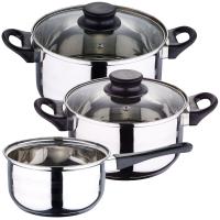 Juego de 3 Sartenes Antiadherentes Wellhome 16/20/24 Cm en Aluminio Prensado | Resistentes a Altas Temperaturas - details 3