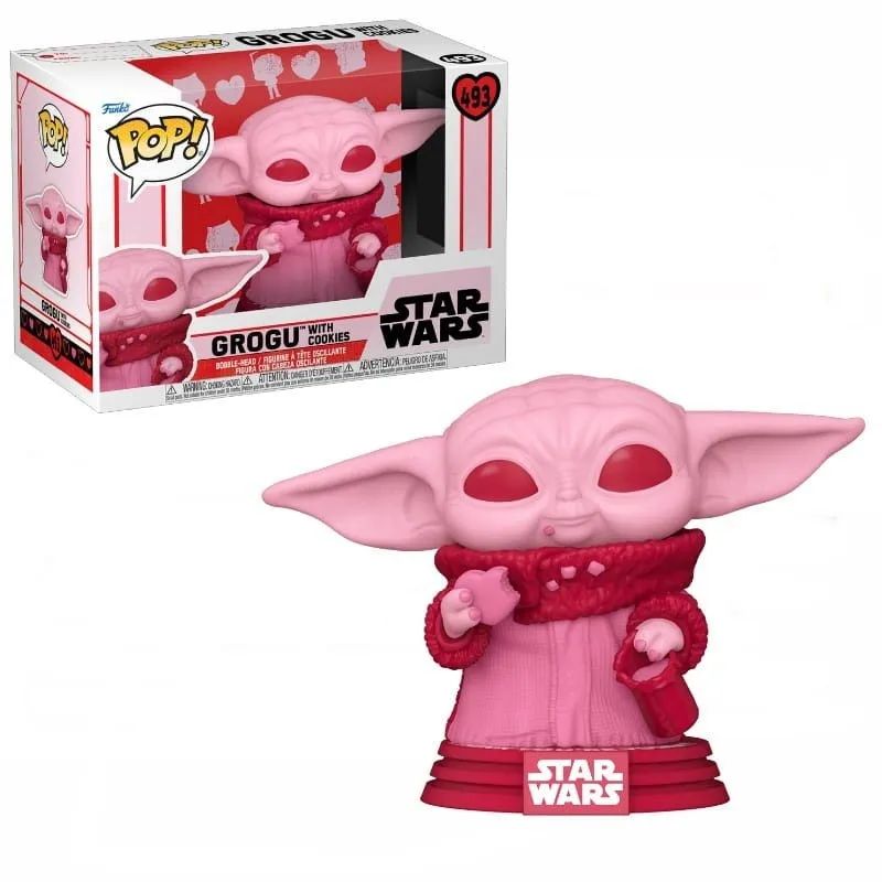 Funko Pop Grogu With Cookies - Star Wars The Mandalorian 493