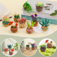 LMDZ Paquete De Tejido De Lana Para Plantas Succulentas Kit De Inicio Para Tejido Con Agujas De Lana DIY Artesanías Y Manualidades No Terminadas - details 12