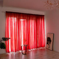 Cortinas De Moda Para Ventana Sencillas Y Modernas En Color Solido De Alta Calidad Decoración Festiva Para Bodas Y Hogar - details 60