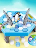 Juguete Interactivo Para Niños Y Adultos: Trampa De Pingüino En El Hielo Juego De Mesa Divertido Para Parentezco Alivio De Estrés - details 0
