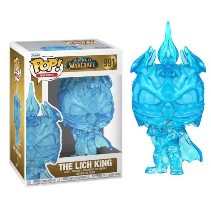 FIGURA FUNKO POP WORLD OF WARCRAFT LICH KING 9 CM - Nuevo a Estrenar - Original FUNKO - Miniatura POP - Figura de Colección Funko - 1