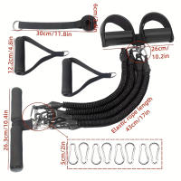 1 Pieza De Auxiliar Para Sit-ups Ropa Elástica De Tensión Multiusos Equipo De Fitness Para Entrenamiento De Piernas Y Abdomen - details 6