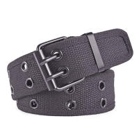 Cinturón Unisex De Lona Pora Y Nylon Para Hombres Y Mujeres Cinturón Deportivo De Alta Calidad Estilo Casual Con Patrón Rayado - details 6