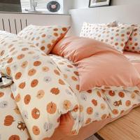 Juego de Funda Nórdica 4 Piezas-Ropa de Cama Algodón Lavado con Jacquard Elegante-Tacto Extra Suave, Varios Tamaño Disponible - details 1