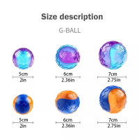 Juguetes Para Perros Gigwi Bola Sonora De Goma Natural No Tóxica Juguete Chupable Para Pequeños Y Grandes Perros Juguete Elástico Divertido Para Jugar Al Aire Libre - details 1