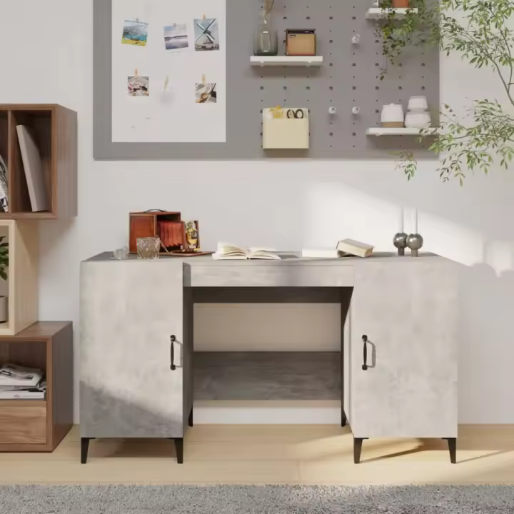 Hormigón 140x50x75 cm Madera multicapa - 1