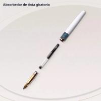 Nueva RIIMOO 518 Pluma Fuente De Metal EF F Nib Minimalista En Negro Y Blanco Regalo De Negocios De Alta Gama Suministros De Escritura Para Escuela Y Oficina - details 0