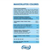 VIDAL Maxicrujitos de Colores CAJA 75U APROX 855G Dulces nubes con una especial Cobertura sabor fresa y vainilla con bolitas crujientes de caramelo. Sin gluten, Sin grasa SABOR VIDAL GARANTIZADO - details 2