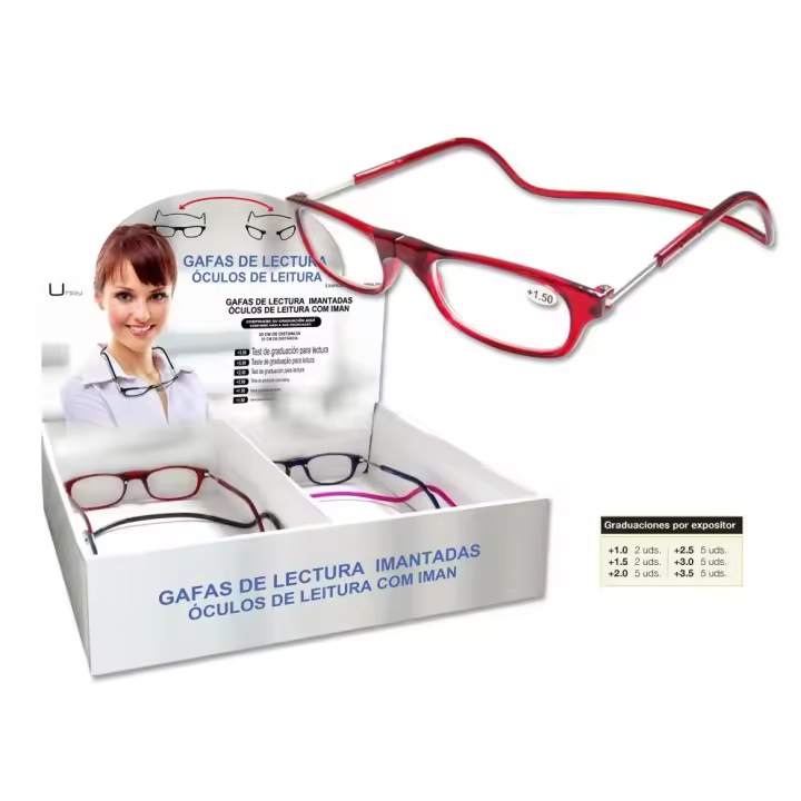 Umay Gafas de lectura graduada con colgante imantado 325783R - 1