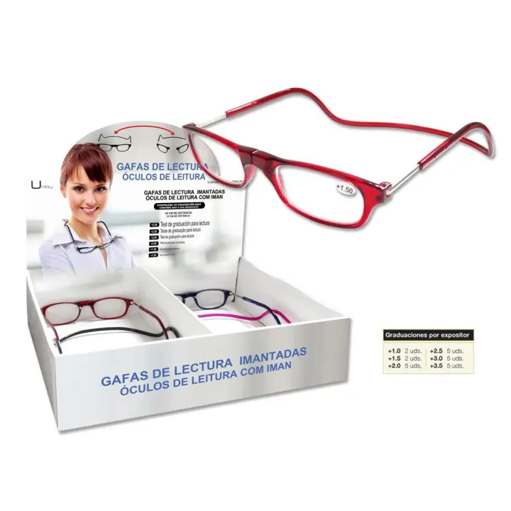 Umay Gafas de lectura graduada con colgante imantado 325783R - 1