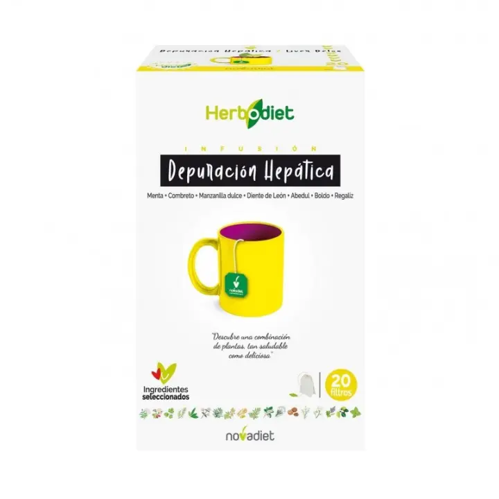 Novadiet HERBODIET DEPURACIÓN HEPÁTICA 20UND - 1