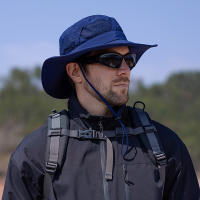 Sombrero De Pescador Xinbaoguan Para Hombres 100% Nylon Protección Solar Transpirable Gran Sombrilla Verano Casual - details 19