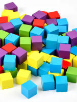 Juego De Construcción De Cubos De Madera Colorida Para Niños 50 Piezas Juguete Educativo Para Boys Y Girls Regalo De Cumpleaños Ideal Para Edades 3-12 Años - details 9