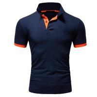 Camisas Polo De Manga Corta Para Hombre Estilo Casual Ajustada Diseño Básico Secado Rápido Anti-arrugas Tops Transpirables - details 6
