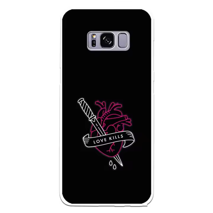 Funda compatible con Samsung Galaxy S8 - Love Kills - 1