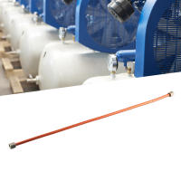 Tubo De Compresor De Aire 200mm G1/8 9mm Con Tuerca Hexagonal Pieza De Repuesto Para Bomba De Aceite Y Herramientas Pneumáticas Material De Cobre - details 4