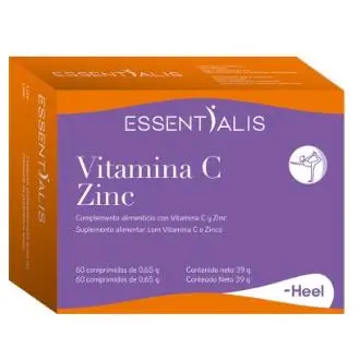 ESSENTIALIS VITAMINA C ZINC 60 comp. - 1