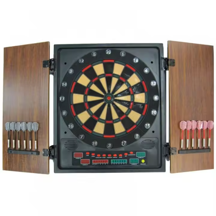 Diana Electronica Con Puertas Eros PL0500Tipo de aro,Español,Marca,Devessports,Juego on line,No,App Juego,No,PPD,No,MPR,No,Cibermach,No,Fuente alimentación,TransformadorDardos,Dianas Electrónicas - 1