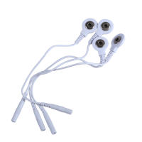 Cable Corto Adaptador Tieline 3.5mm Para Masajeador Estimulador Muscular Electrodo De Terapia Con Conector De 2.0mm Material Plástico Y Cobre - details 4