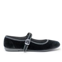 VULLADI 5409-032 Zapatillas de lona mujer 11115 XL MERCEDITAS TERCIOPELO NEGRO - details 2
