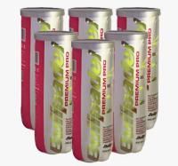 Bullpadel | Pelotas BULLPADEL Premium Pro - Varios Formatos Ahorro: 1 Bote, 3 Botes, 6 Botes, 12 Botes, Cajón de 24 Botes de 3 Pelotas de Pádel Presurizadas - Máxima Durabilidad - Pelota de Padel. Pelota Oficial Federación Madrileña de Padel. - details 2