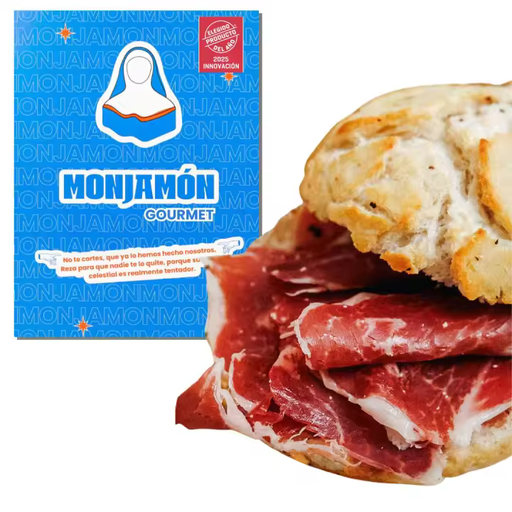 PALETA DE BELLOTA 100% IBÉRICA PREMIUM +30 MESES  - Pata Negra - Loncheado | 5 Sobres 80 gramos | [Elegido Producto del Año 2025]  Artesanal , Tradicional y de Calidad Gourmet - 1