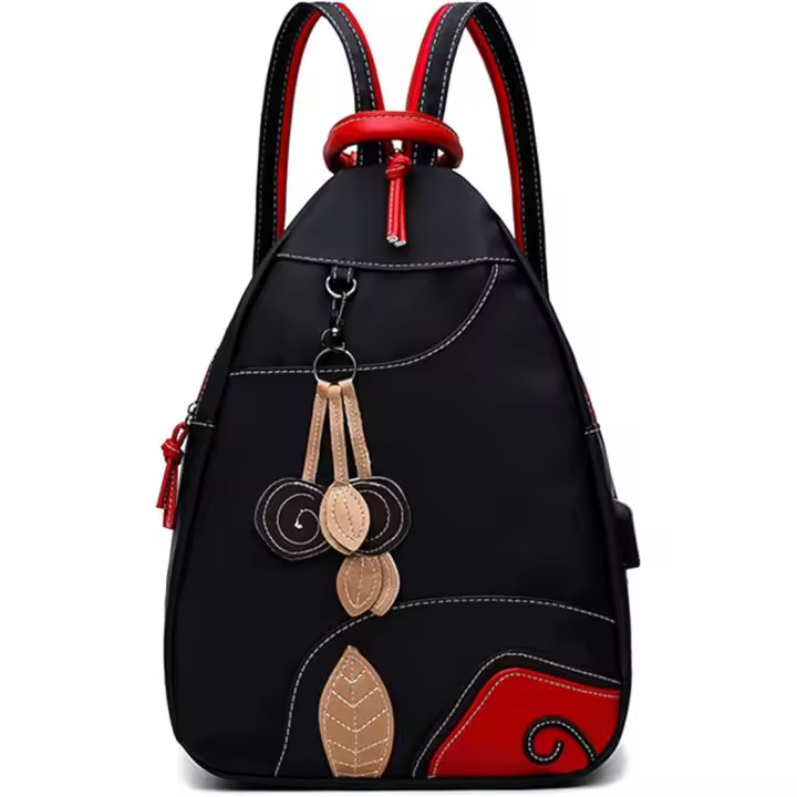 Bolsa de pecho ligera e informal para niñas, pequeña mochila al aire libre, bolsa de hombro para senderismo, camping, ciclismo - 1