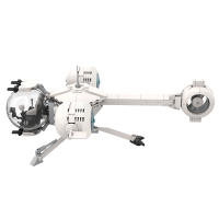 Kit De Construcción BuildMoc Nave Espacial Oblivioned Con Helicópteros Y Aviones Bloques De Construcción De Modelos Para Niños Regalos De Cumpleaños - details 2