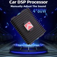 Amplificador De Potencia Para Coche 80W*4 Canales Con Pantalla DSP Android Hi-Fi Para Altavoces Y Subwoofer Radio FM - details 1