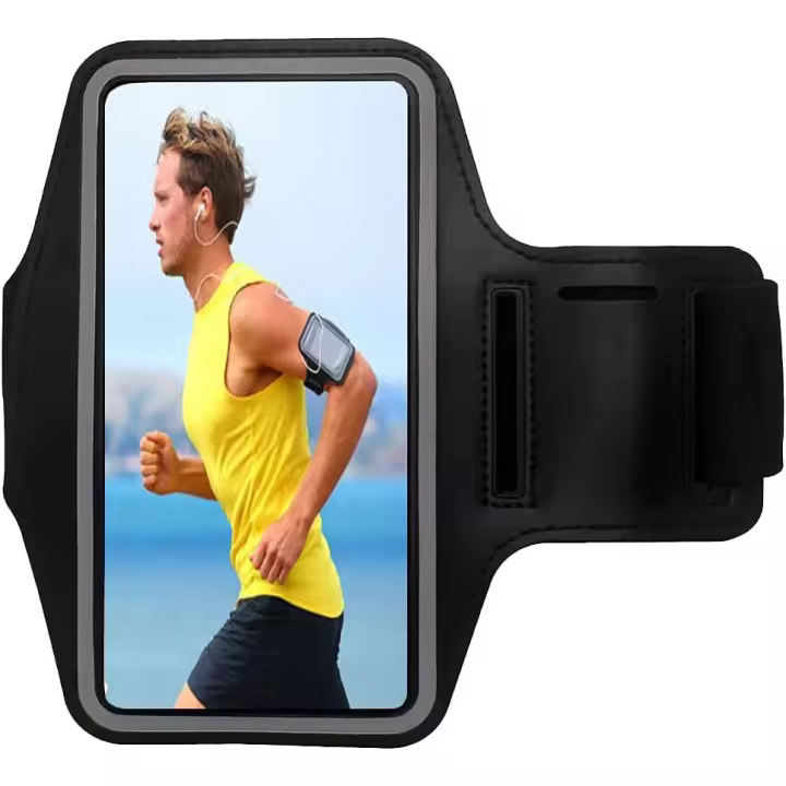FGNS Brazalete Móvil Running, Brazalete Deportivo para Correr, 6/6.5 /7.2Pulgadas Brazalete Deportivo Móvil con Banda Reflectante para iPhone, Samsung, Xiaomi, LG, Sony, Motorola, hasta 7.20" - 1