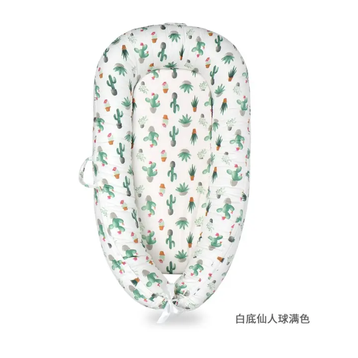Cuna Portátil LUKE LULU With Cama Media Plegable Biónica Cojín De Sueño Para Bebe Material De Algodón Adecuado Para 0-6m Hasta 4-6años Cuatro Estaciones - 1
