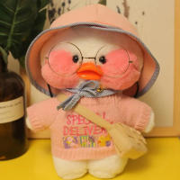 Muñeco De Peluche De Pato Lalafanfan De 30cm Dulce Y Suave Regalo De Cumpleaños O Navidad Para Niñas Y Amigos Decoración De Cojín - details 9