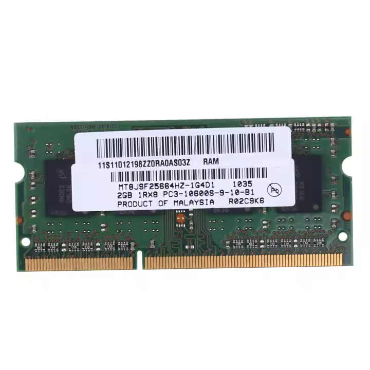 Memoria Ram DDR3 para ordenador portátil, 2GB, 1RX8, PC3-10600S, 1333Mhz, 204Pin, 1,5 V, alto rendimiento - 1