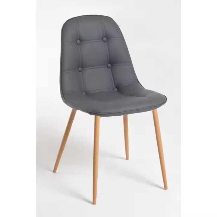 Silla Plazi - Gris oscuro - 1