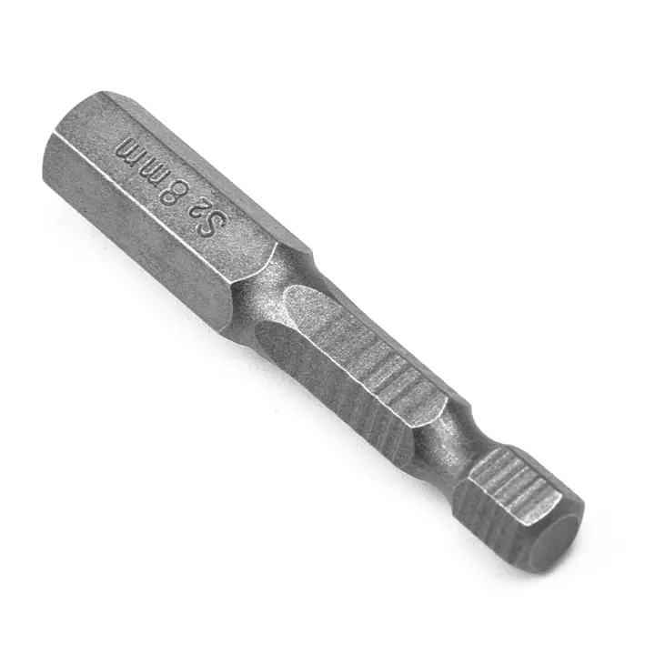 Juego De 8 Piezas De Llaves Allen Hexagonales Para Destornillador De Impacto Y Taladro Métrico 2 Pulgadas Herramienta Para Todas Las Herramientas De Impacto Y Taladro Cordón - 1