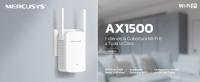 Repetidor Wi-Fi 6 Mercusys ME60X-AX1500 Banda Dual 1201 Mbps en 5 Ghz y 300 Mbps en 2,4 Ghz - details 0