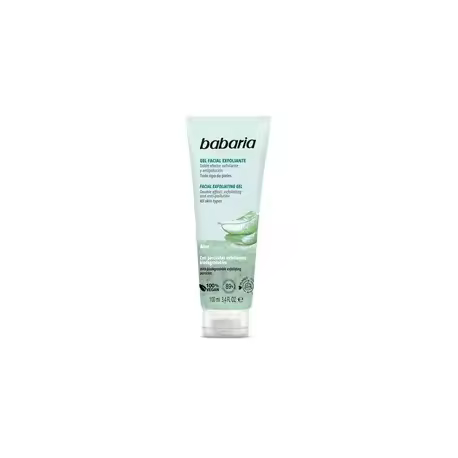 BABARIA GEL FACIAL EXFOLIANTE ALOE 100 ML - 1