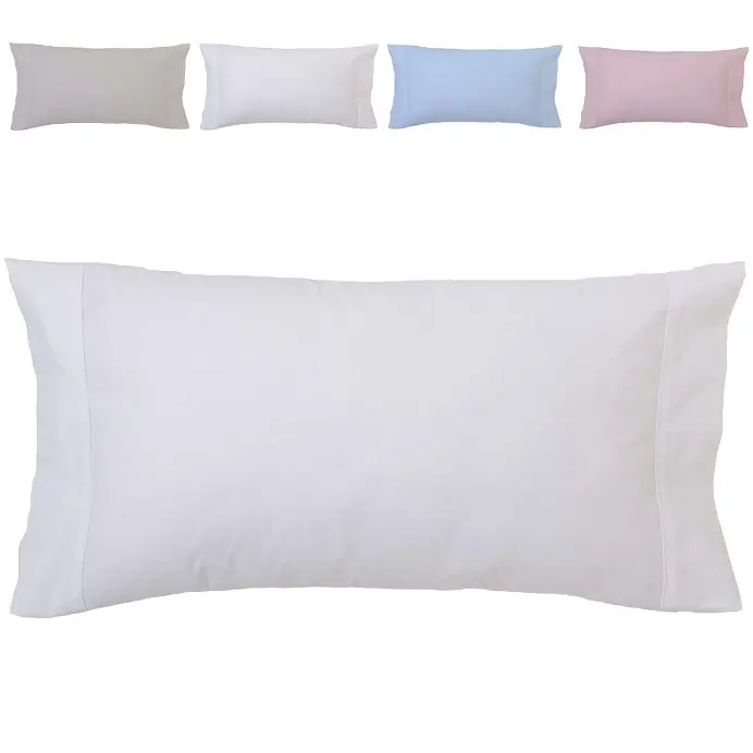 DHESTIA HOME Funda de Almohada de Bocas Abiertas 100% Algodón Hotel - Hostelería - 1